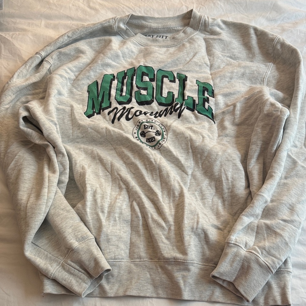 Gray Crewneck Sweater